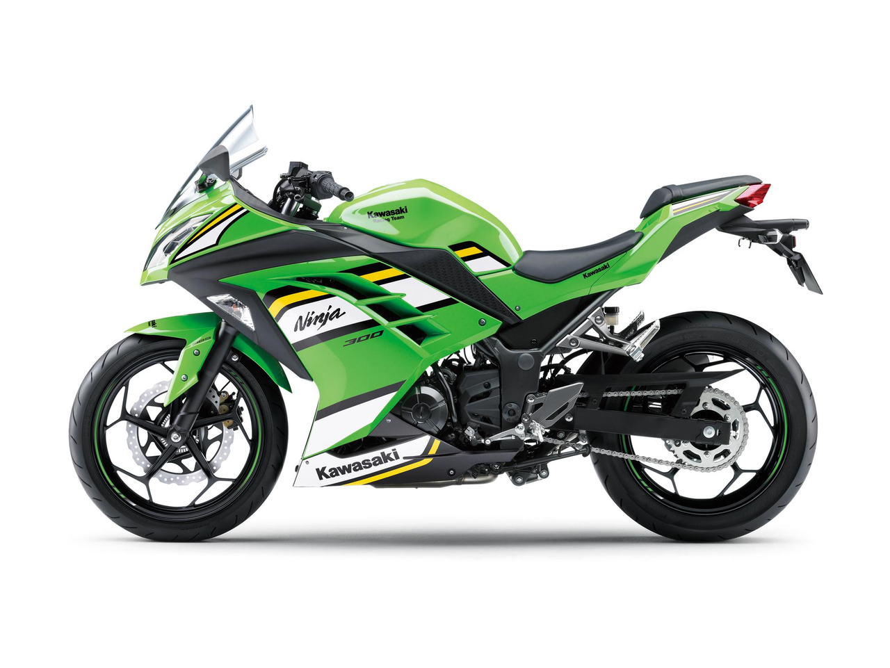 2017 Ninja 300 Catalytic Converter Aesthetic Wallpaper