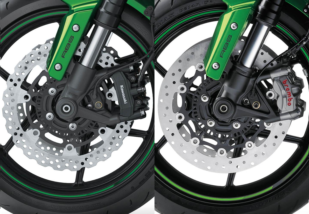 Pinças monobloco de montagem radial