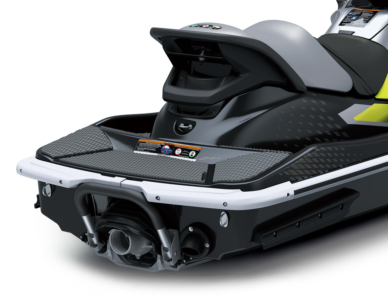 Plataforma traseira grande